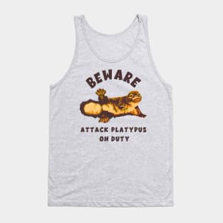 Pretty Platypus Portrait Tank Top